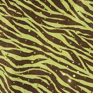 Zebra Polyester Fabric